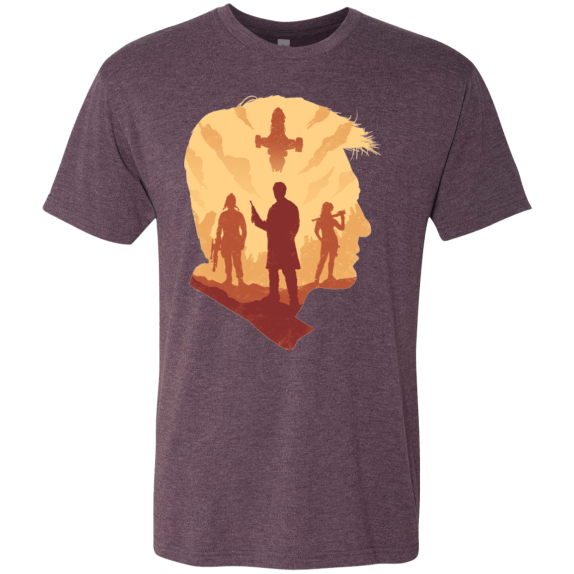 T-Shirts Vintage Purple / Small Smuggle squad Men's Triblend T-Shirt