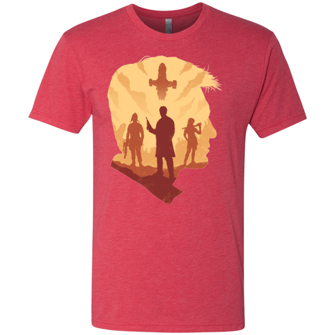 T-Shirts Vintage Red / Small Smuggle squad Men's Triblend T-Shirt