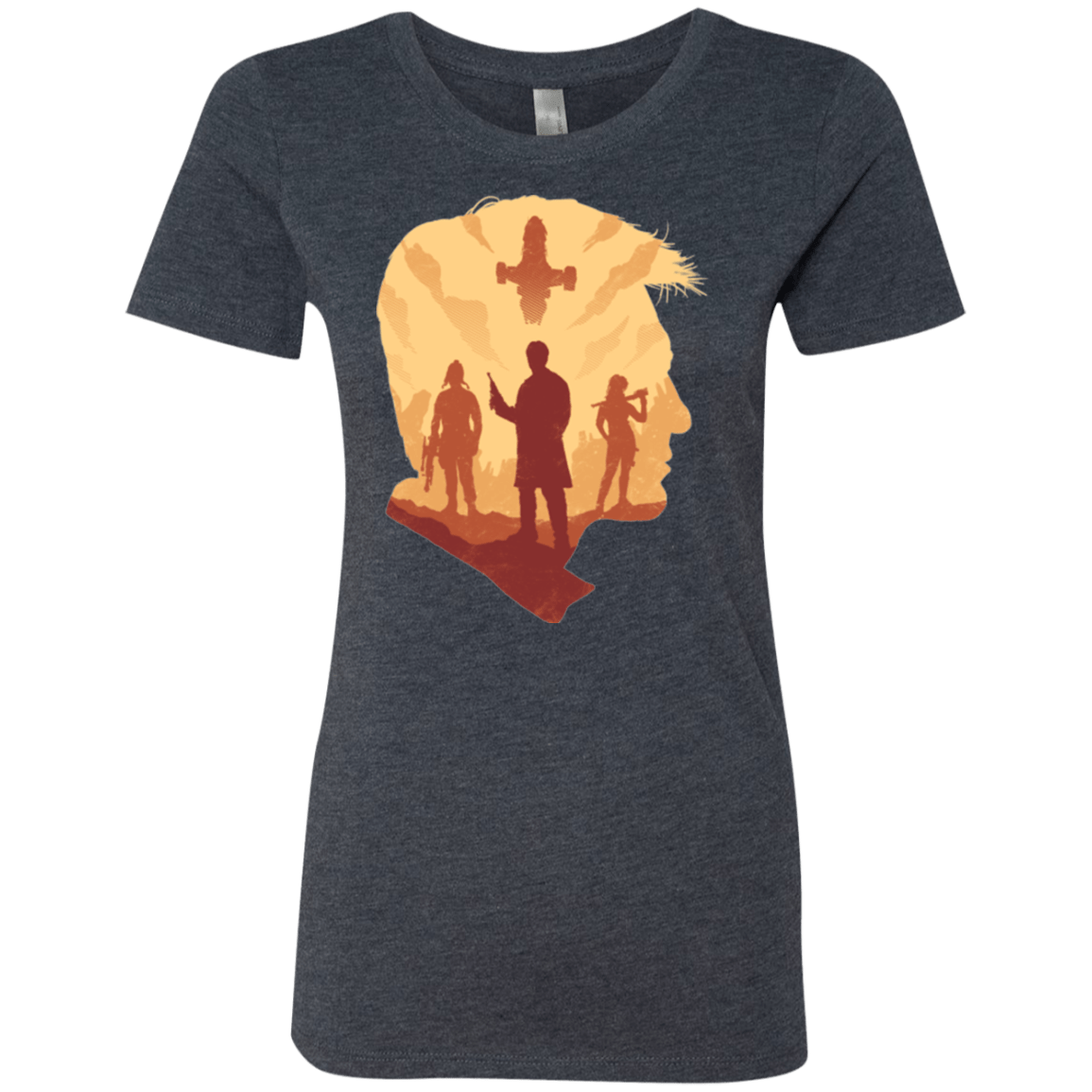 T-Shirts Vintage Navy / Small Smuggle squad Women's Triblend T-Shirt