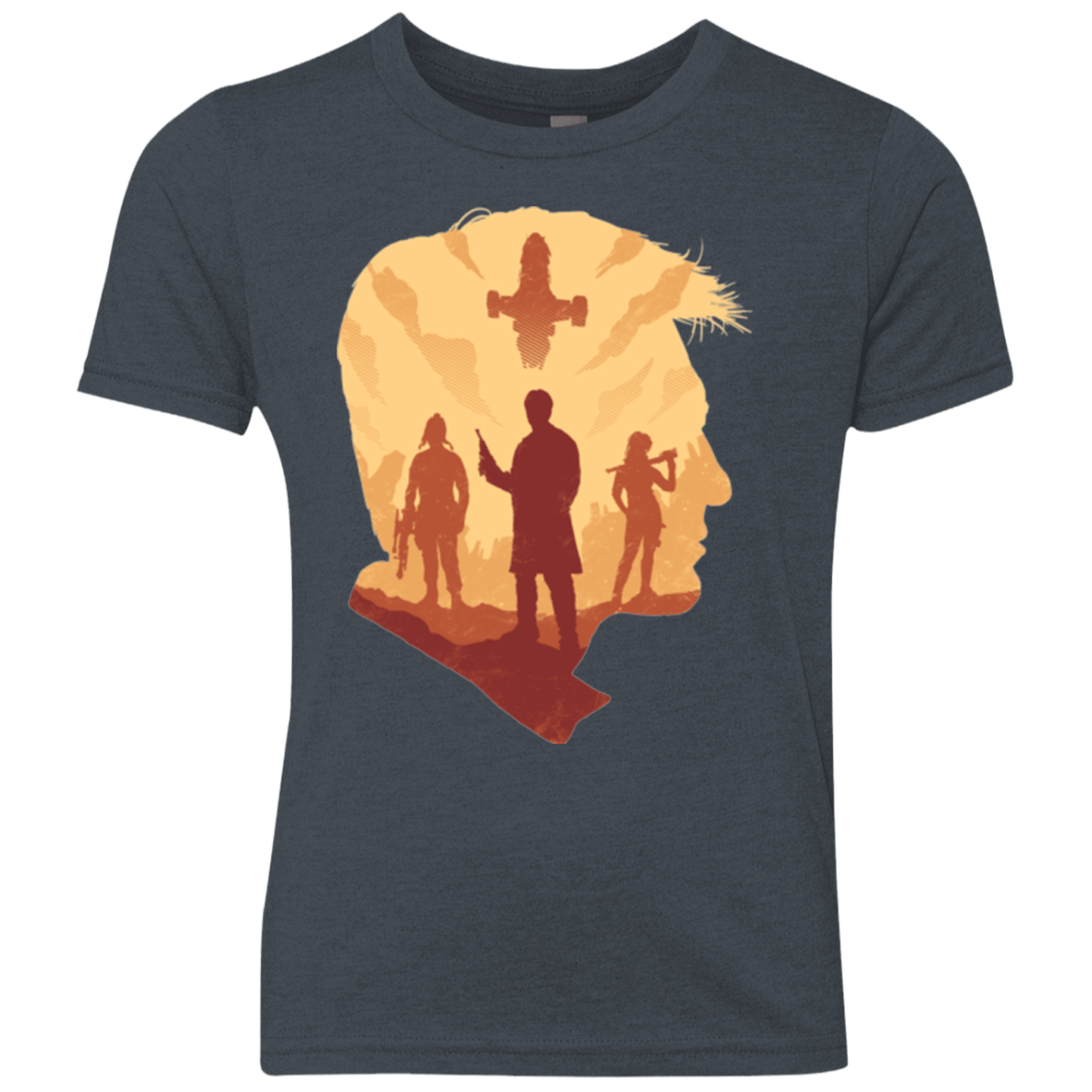 T-Shirts Vintage Navy / YXS Smuggle squad Youth Triblend T-Shirt