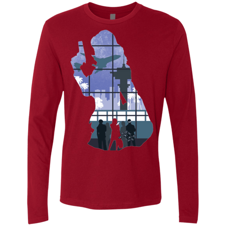 T-Shirts Cardinal / Small Smuggler Jackie Men's Premium Long Sleeve