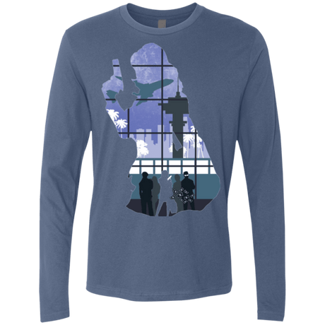 T-Shirts Indigo / Small Smuggler Jackie Men's Premium Long Sleeve