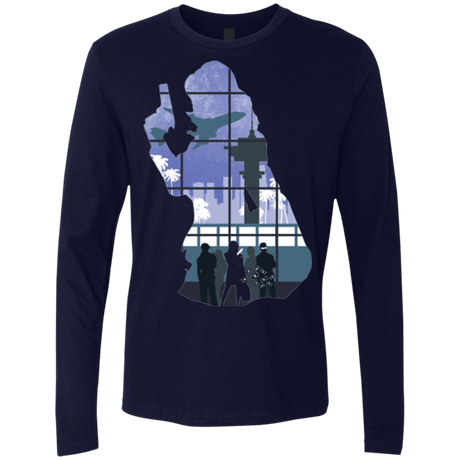 T-Shirts Midnight Navy / Small Smuggler Jackie Men's Premium Long Sleeve