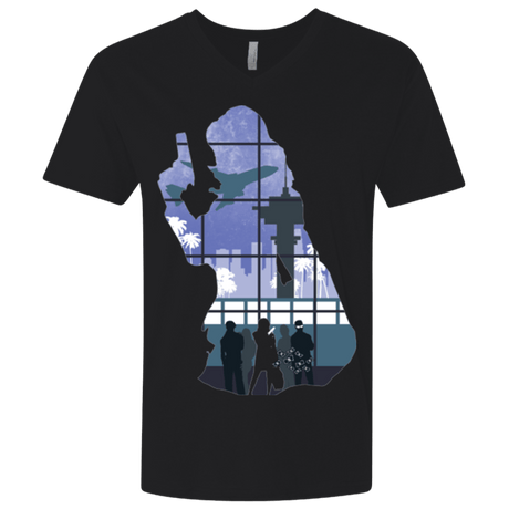 T-Shirts Black / X-Small Smuggler Jackie Men's Premium V-Neck