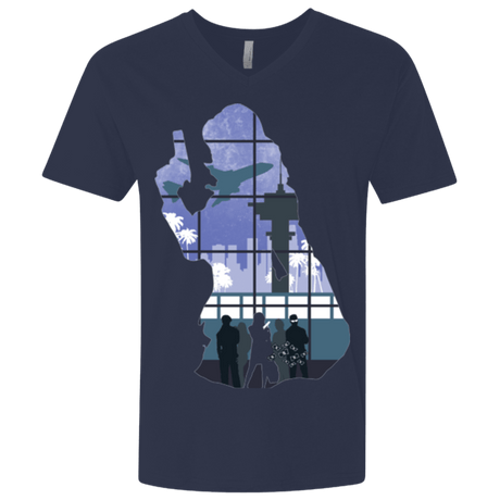 T-Shirts Midnight Navy / X-Small Smuggler Jackie Men's Premium V-Neck