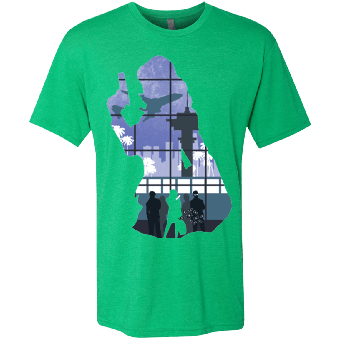 T-Shirts Envy / Small Smuggler Jackie Men's Triblend T-Shirt