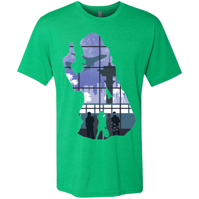 T-Shirts Envy / Small Smuggler Jackie Men's Triblend T-Shirt