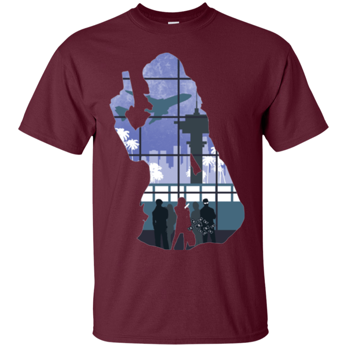 T-Shirts Maroon / Small Smuggler Jackie T-Shirt