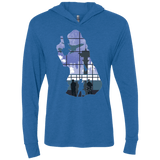 T-Shirts Vintage Royal / X-Small Smuggler Jackie Triblend Long Sleeve Hoodie Tee