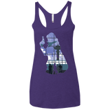 T-Shirts Purple / X-Small Smuggler Jackie Women's Triblend Racerback Tank