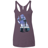 T-Shirts Vintage Purple / X-Small Smuggler Jackie Women's Triblend Racerback Tank