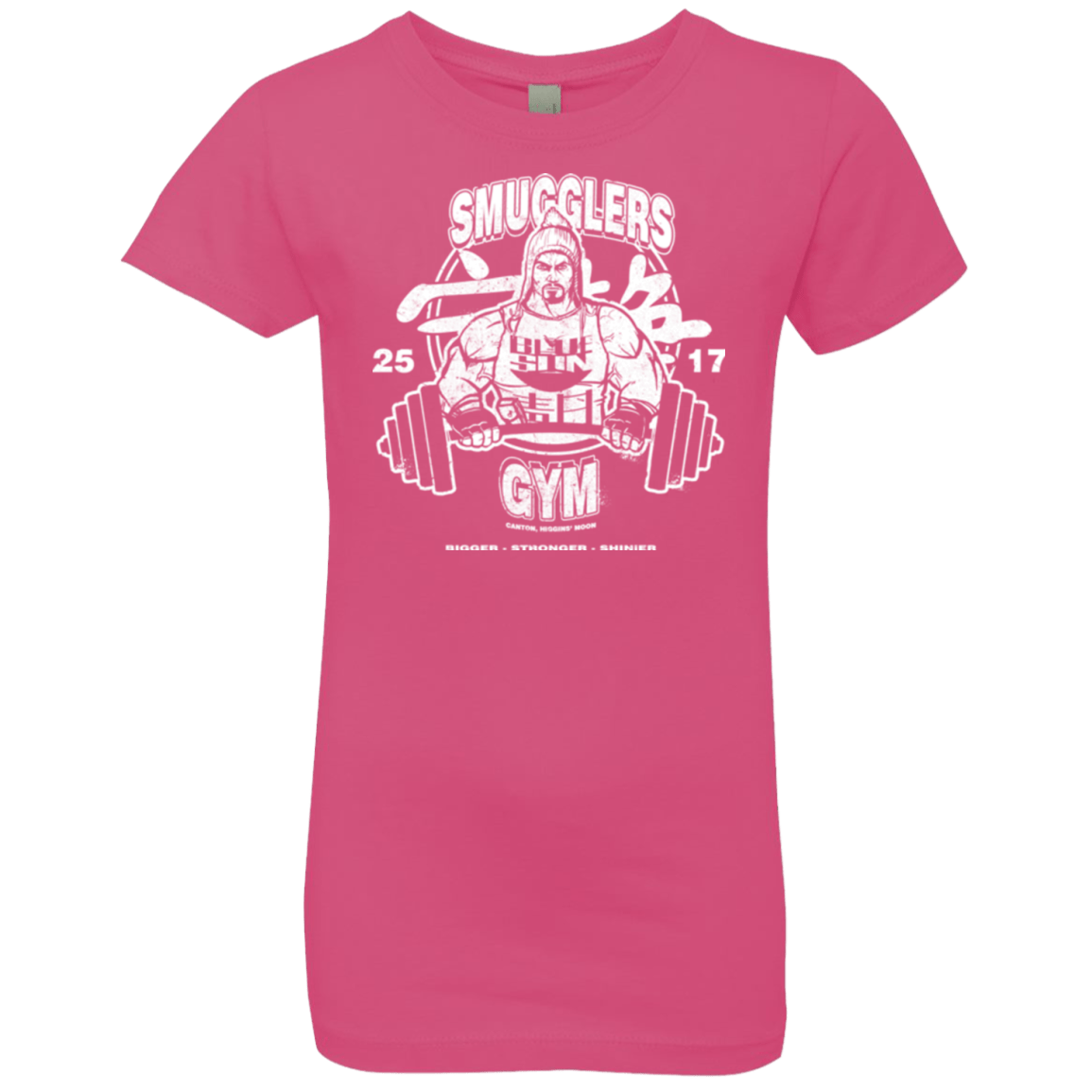 T-Shirts Hot Pink / YXS Smugglers Gym Girls Premium T-Shirt