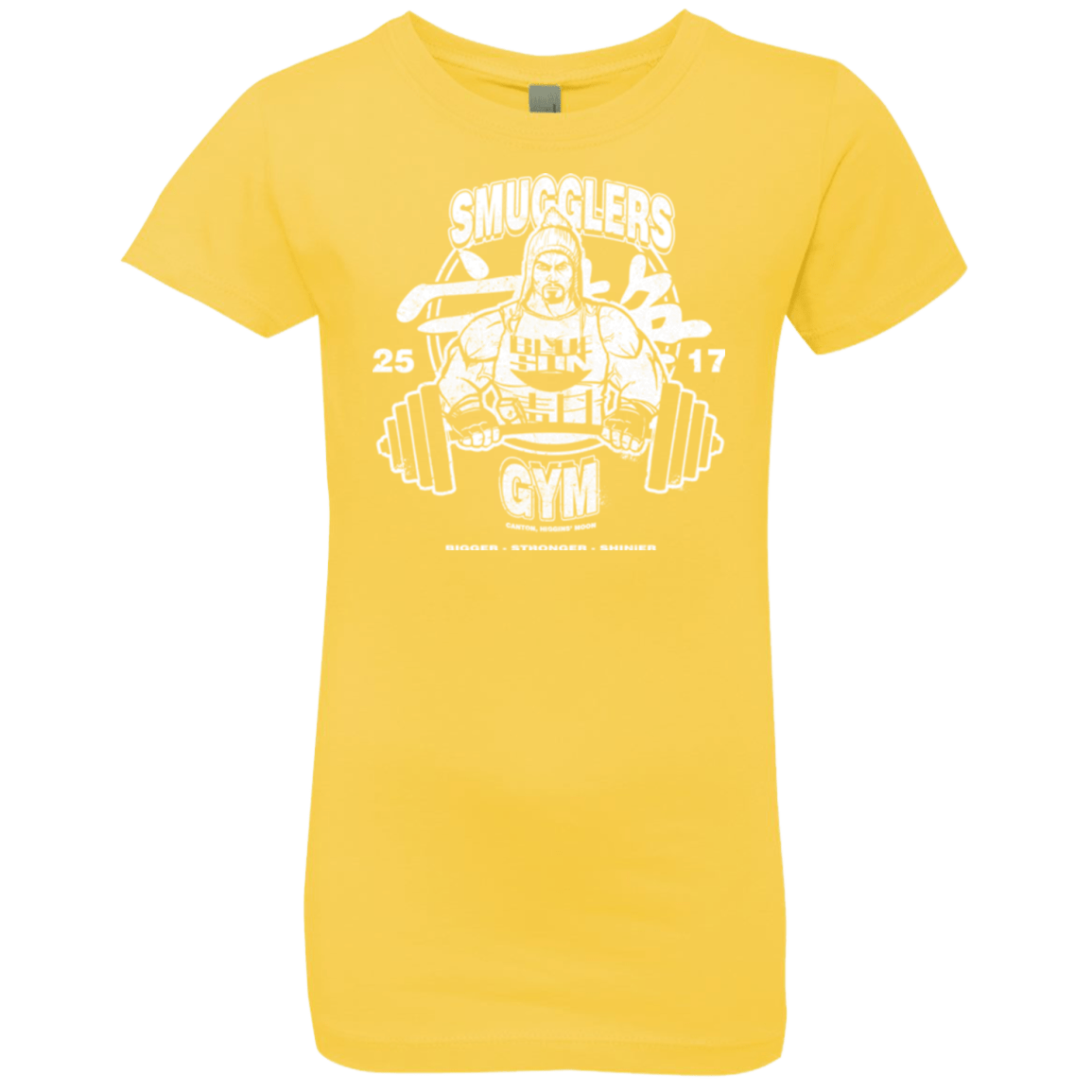 T-Shirts Vibrant Yellow / YXS Smugglers Gym Girls Premium T-Shirt