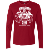 T-Shirts Cardinal / Small Smugglers Gym Men's Premium Long Sleeve