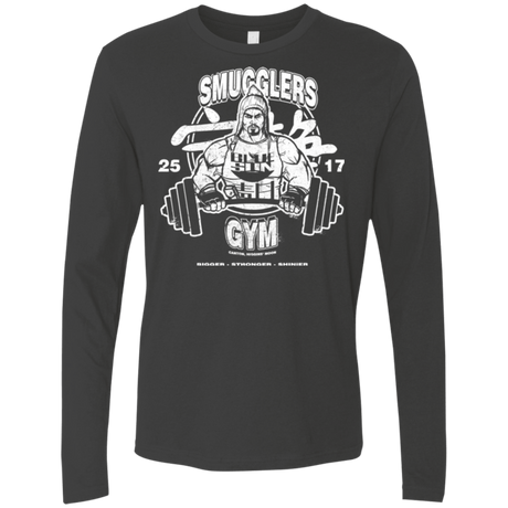 T-Shirts Heavy Metal / Small Smugglers Gym Men's Premium Long Sleeve
