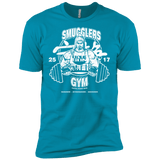 T-Shirts Turquoise / X-Small Smugglers Gym Men's Premium T-Shirt