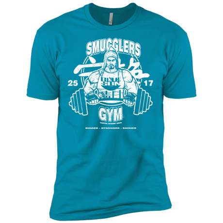 T-Shirts Turquoise / X-Small Smugglers Gym Men's Premium T-Shirt