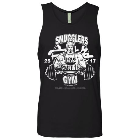 T-Shirts Black / Small Smugglers Gym Men's Premium Tank Top