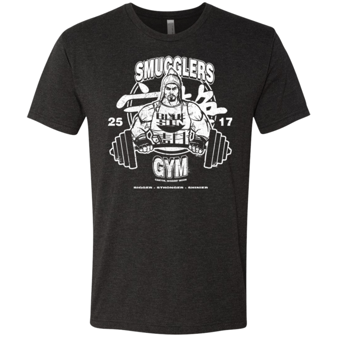 T-Shirts Vintage Black / Small Smugglers Gym Men's Triblend T-Shirt