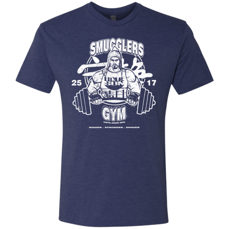T-Shirts Vintage Navy / Small Smugglers Gym Men's Triblend T-Shirt