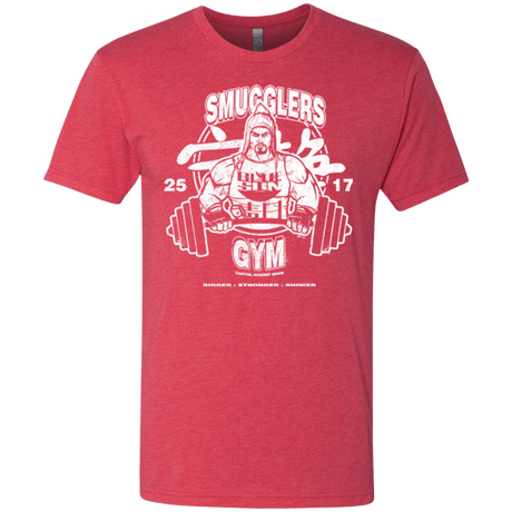 T-Shirts Vintage Red / Small Smugglers Gym Men's Triblend T-Shirt