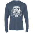 T-Shirts Indigo / X-Small Smugglers Gym Triblend Long Sleeve Hoodie Tee