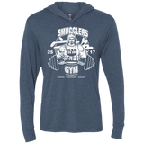 T-Shirts Indigo / X-Small Smugglers Gym Triblend Long Sleeve Hoodie Tee