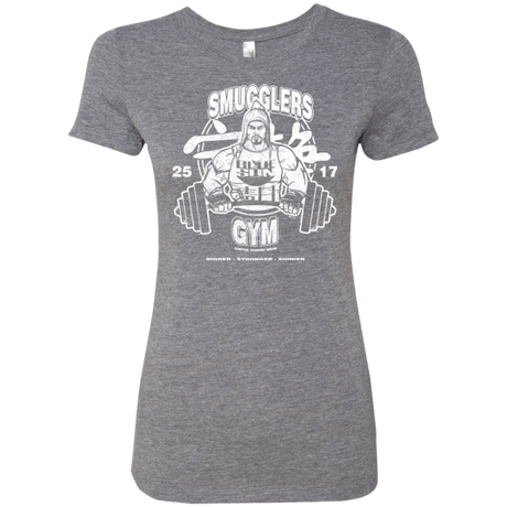 T-Shirts Premium Heather / Small Smugglers Gym Women's Triblend T-Shirt