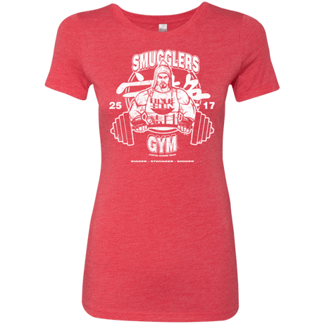 T-Shirts Vintage Red / Small Smugglers Gym Women's Triblend T-Shirt