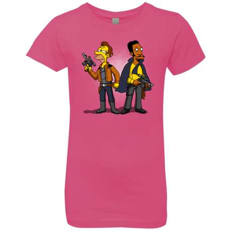 T-Shirts Hot Pink / YXS Smugglers in Love Girls Premium T-Shirt