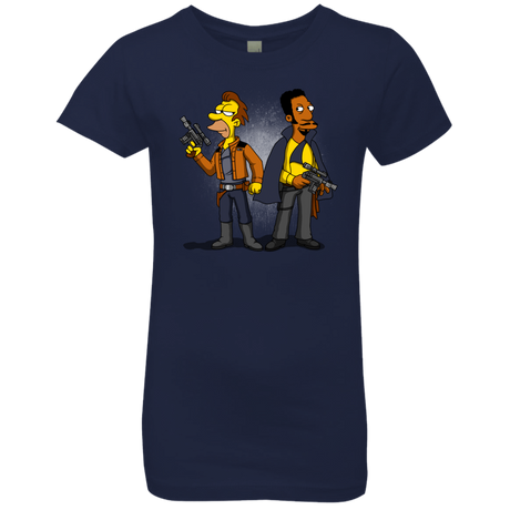 T-Shirts Midnight Navy / YXS Smugglers in Love Girls Premium T-Shirt