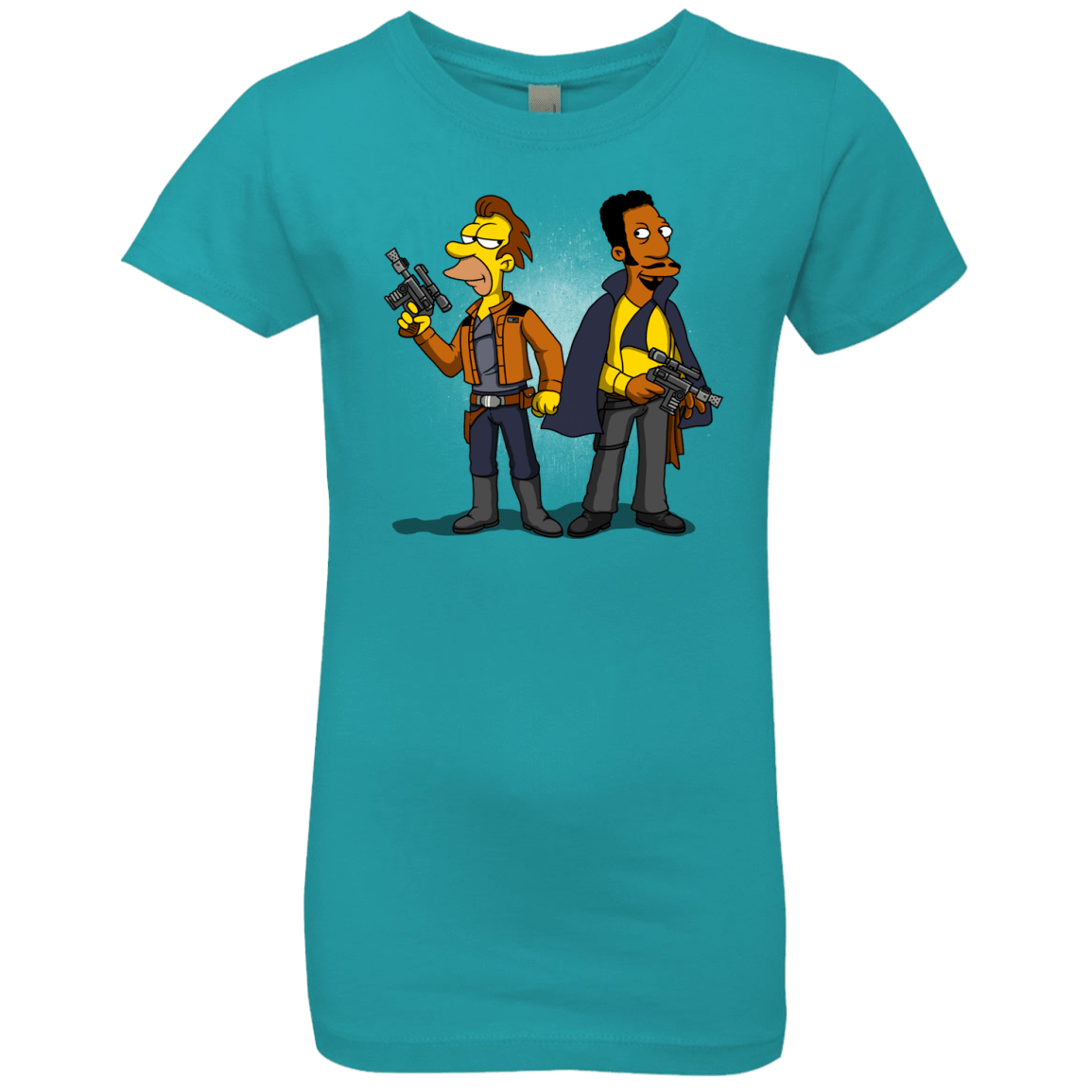 T-Shirts Tahiti Blue / YXS Smugglers in Love Girls Premium T-Shirt