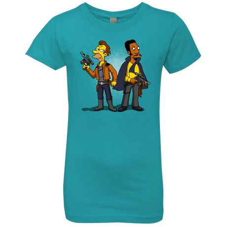 T-Shirts Tahiti Blue / YXS Smugglers in Love Girls Premium T-Shirt