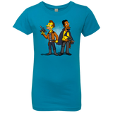 T-Shirts Turquoise / YXS Smugglers in Love Girls Premium T-Shirt