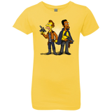 T-Shirts Vibrant Yellow / YXS Smugglers in Love Girls Premium T-Shirt
