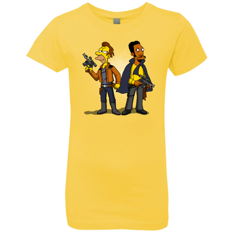 T-Shirts Vibrant Yellow / YXS Smugglers in Love Girls Premium T-Shirt