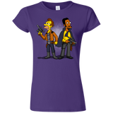 T-Shirts Purple / S Smugglers in Love Junior Slimmer-Fit T-Shirt