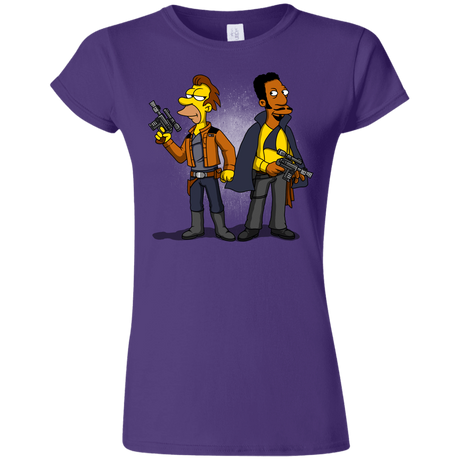 T-Shirts Purple / S Smugglers in Love Junior Slimmer-Fit T-Shirt