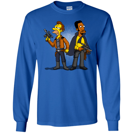 T-Shirts Royal / S Smugglers in Love Men's Long Sleeve T-Shirt