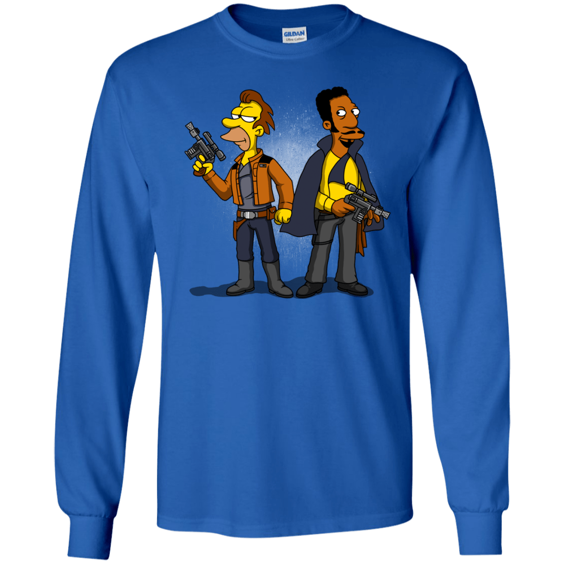 T-Shirts Royal / S Smugglers in Love Men's Long Sleeve T-Shirt
