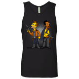 T-Shirts Black / S Smugglers in Love Men's Premium Tank Top