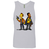 T-Shirts Heather Grey / S Smugglers in Love Men's Premium Tank Top