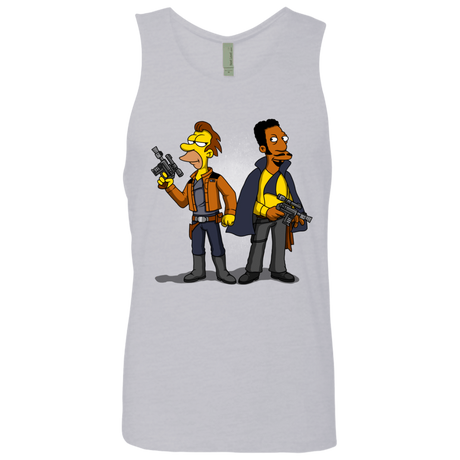 T-Shirts Heather Grey / S Smugglers in Love Men's Premium Tank Top