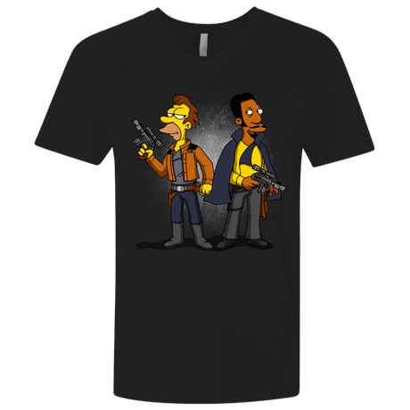 T-Shirts Black / X-Small Smugglers in Love Men's Premium V-Neck
