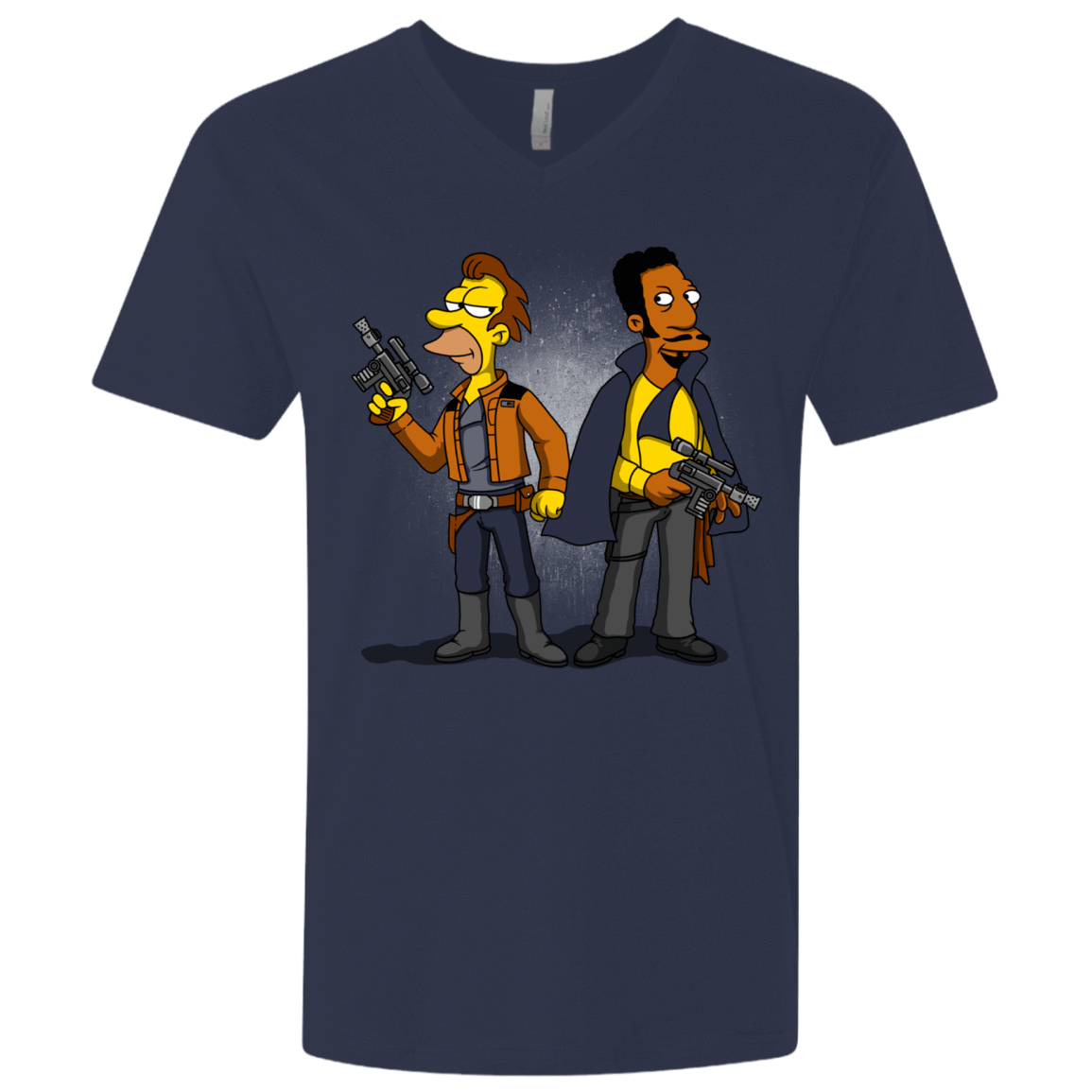 T-Shirts Midnight Navy / X-Small Smugglers in Love Men's Premium V-Neck