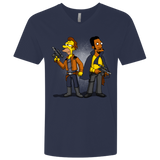T-Shirts Midnight Navy / X-Small Smugglers in Love Men's Premium V-Neck