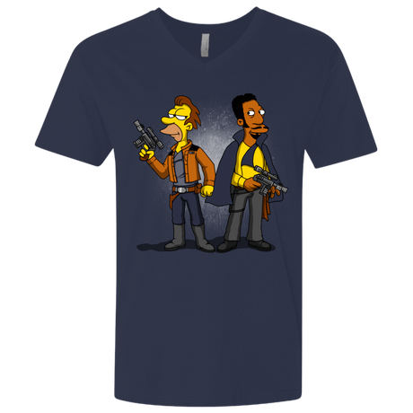T-Shirts Midnight Navy / X-Small Smugglers in Love Men's Premium V-Neck
