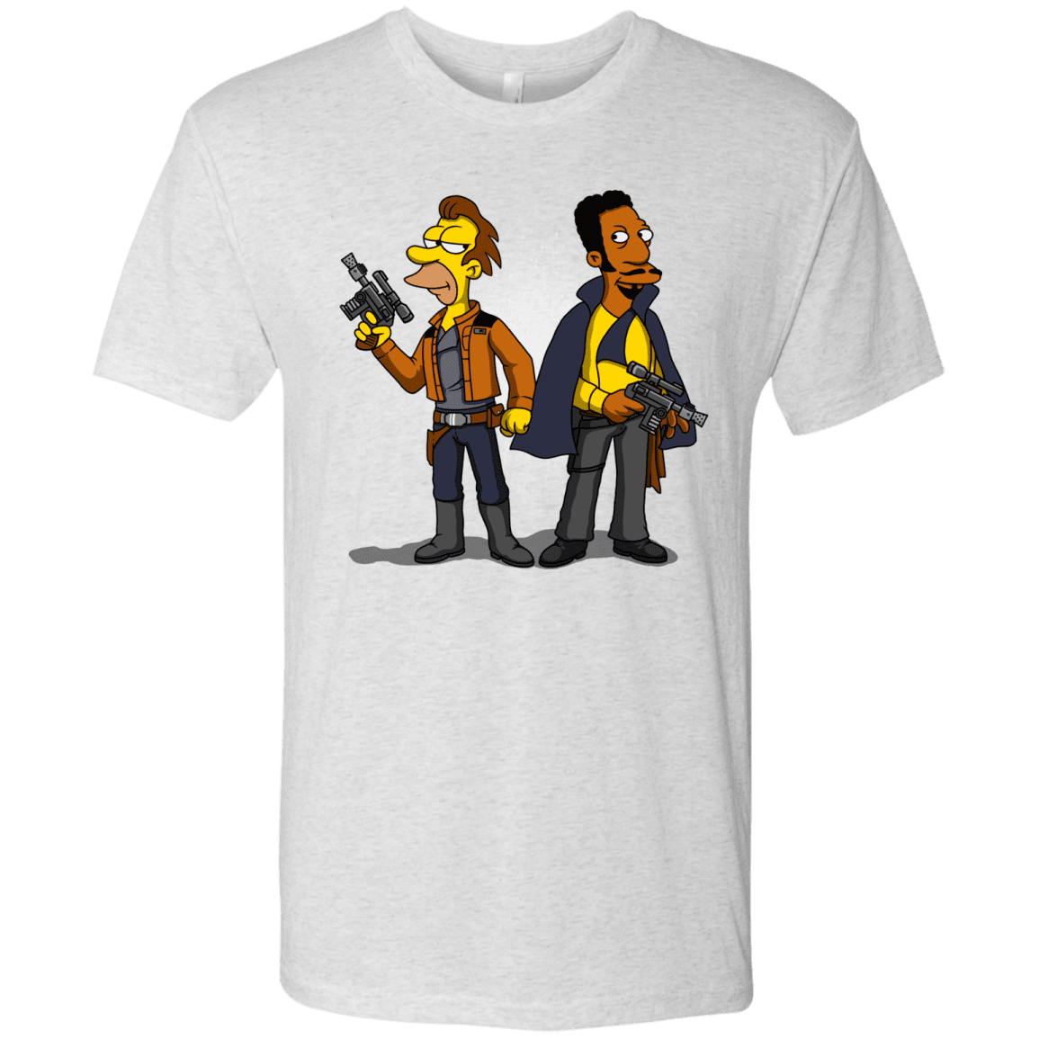 T-Shirts Heather White / S Smugglers in Love Men's Triblend T-Shirt