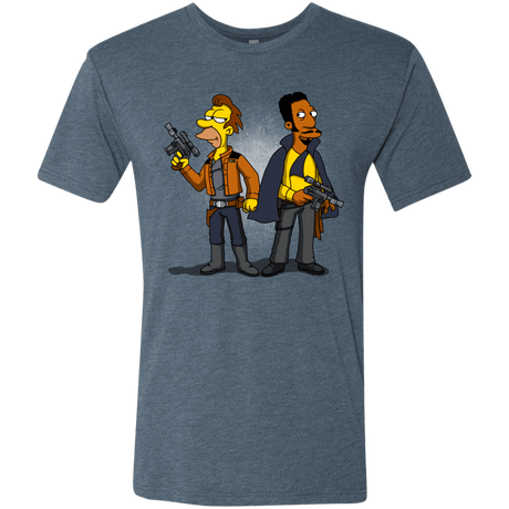 T-Shirts Indigo / S Smugglers in Love Men's Triblend T-Shirt