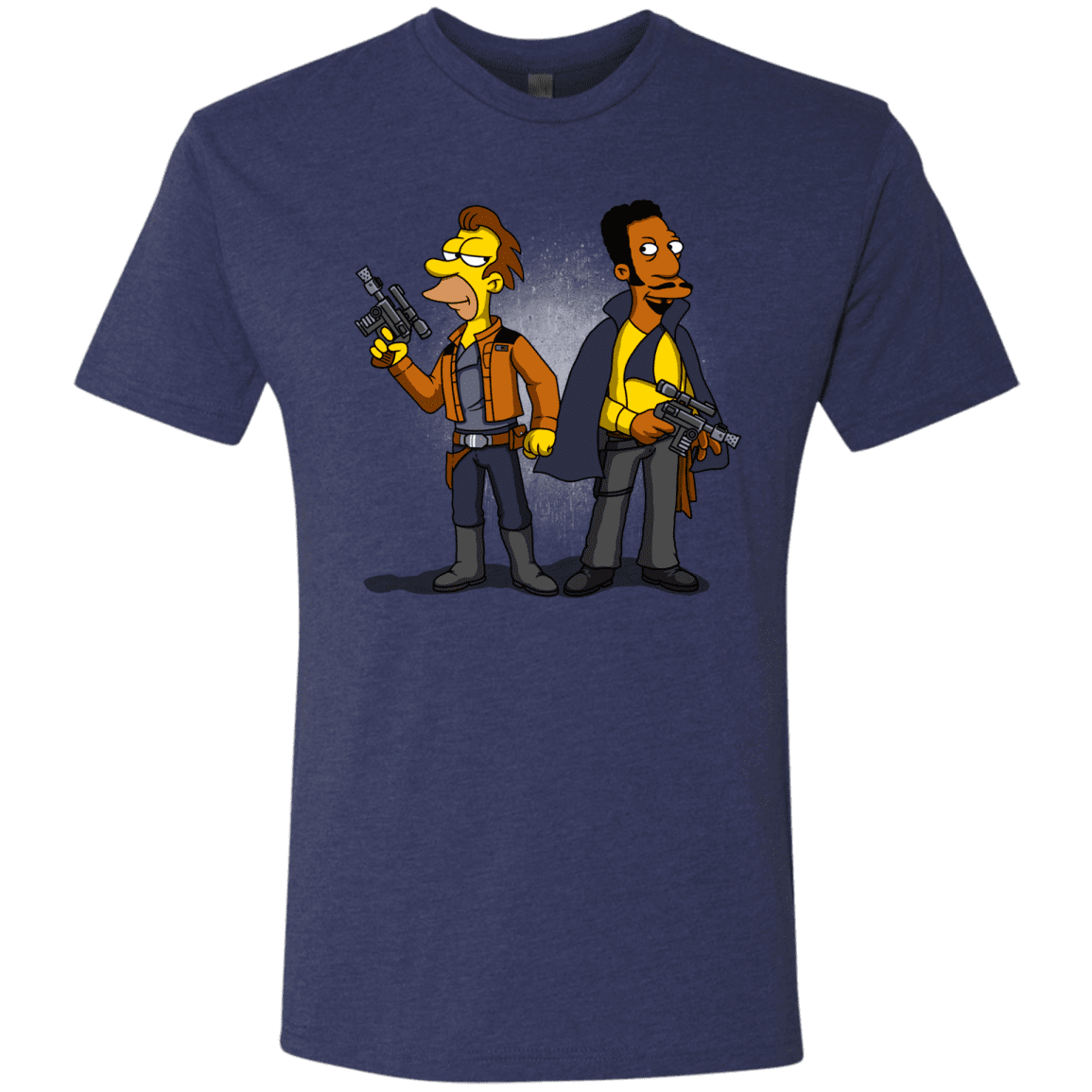 T-Shirts Vintage Navy / S Smugglers in Love Men's Triblend T-Shirt